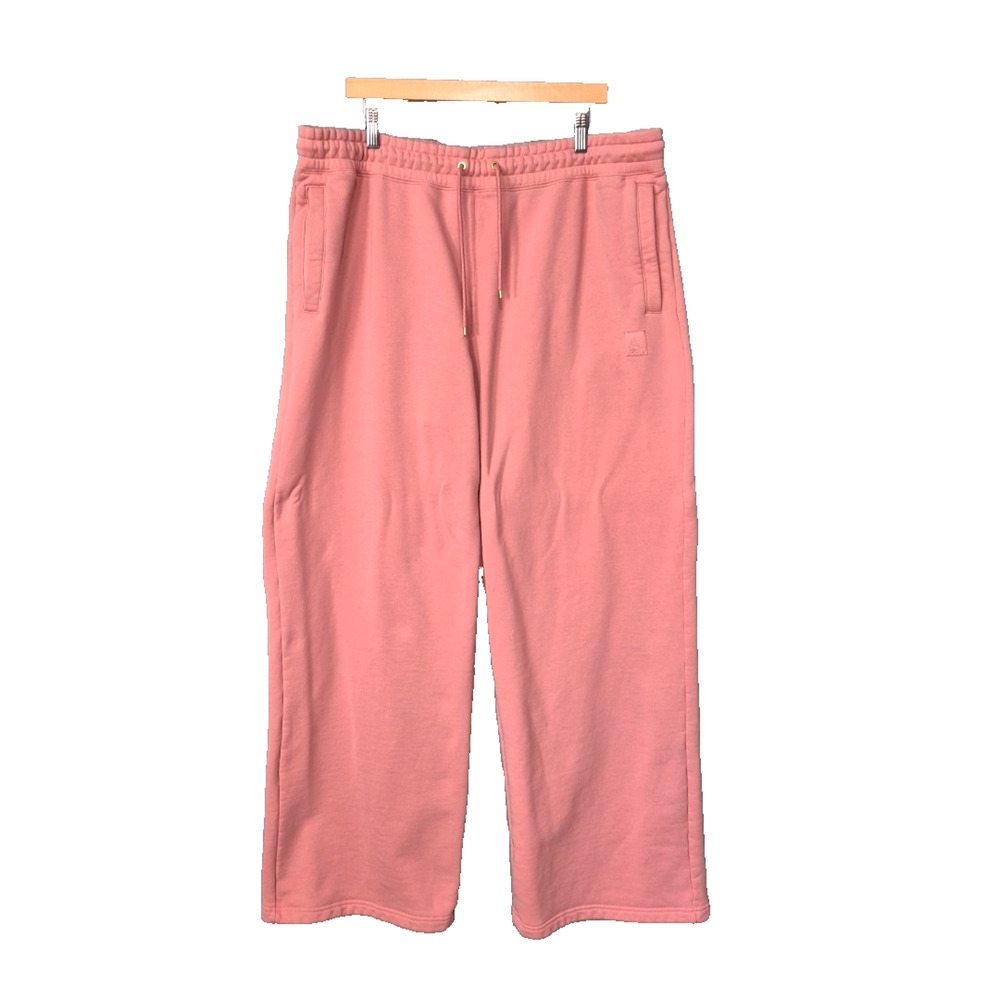 Nike Air Jordan Sweatpant Women XXL Pink Flight Fleece Loose Fit Pant FD7224-618